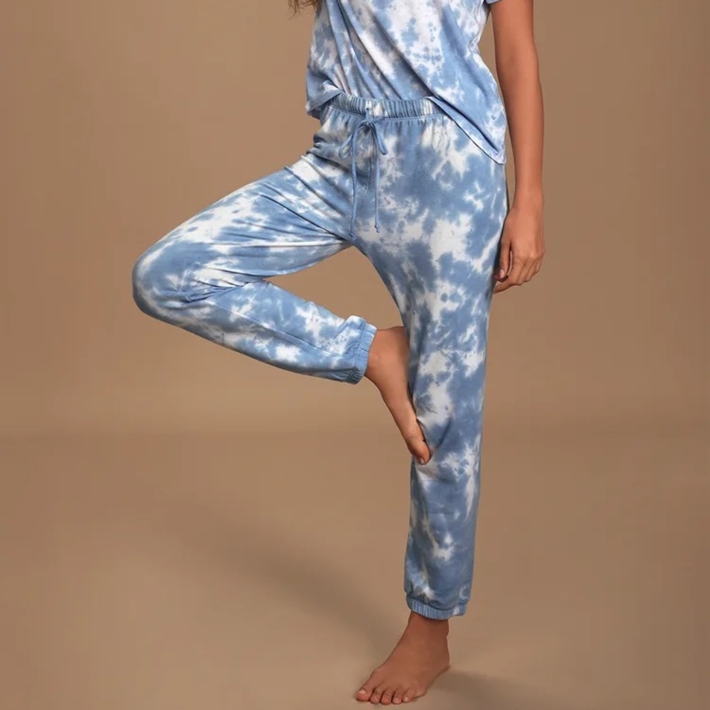 Tie dye joggers